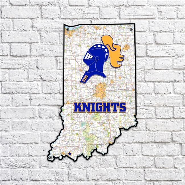 Castle Knights Indiana Map