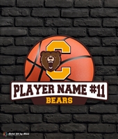 Custom Central Bears Basketball