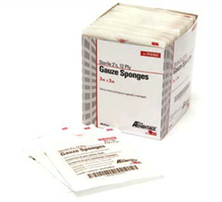 Pro Advantage Guaze Sponges Sterile 12-Ply 2" x 2"