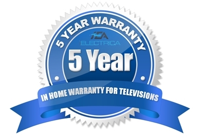 5 Year In Home Warranty for televisions (Under $1,500)