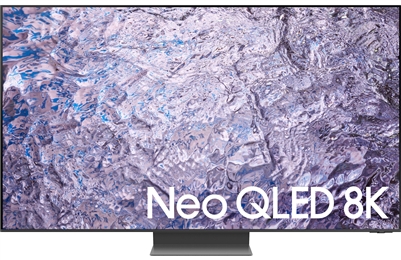 Samsung QN75QN800CFXZA  75" Black QN800C Neo QLED 8K Smart TV (2023) - QN75QN800CF