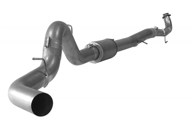 Flo-Pro 5" Down Pipe Back Aluminized Exhaust for 2015.5-2016 Duramax Diesel