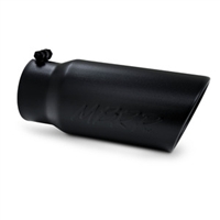 MBRP 4x5" Black Diesel Exhaust Tip-Angled Rolled End