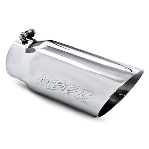 MBRP 4x5" Polished T-304 Stainless Steel Diesel Dual Wall Exhaust Tip Angle Cut