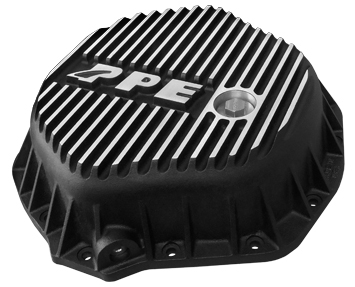 PPE Rear Differential Cover Brushed Black for GM 2500/3500 HD Pick Ups 2001-Up