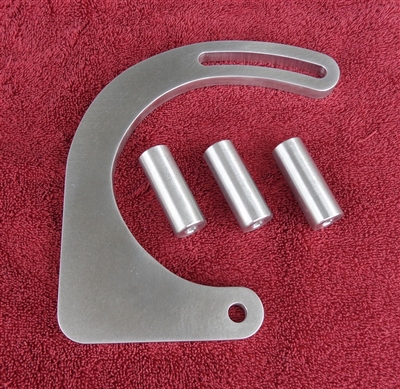 ALTERNATOR BRACKET WITH STANDOFFS