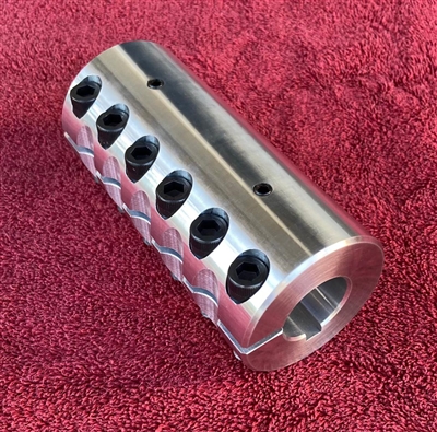 1" x 1 1/8" ALUMINUM COUPLER