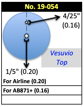 19-054 / 19-054H - Two-hole Stopper