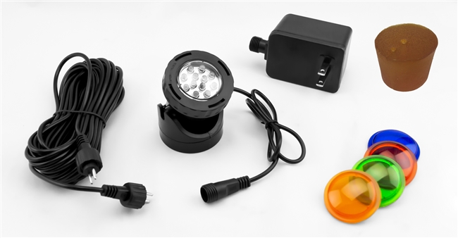 AB871LR - Single LED Light Kit with Rubber Stopper (warm white)