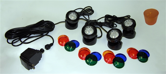 AB874LR - LED Four-light Kit with Rubber Stopper (warm white)