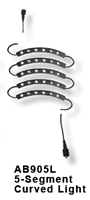 AB905L - Five-segment Curved Light