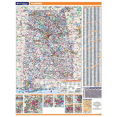 Alabama Highway City County map