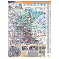Minnesota Highway City County map