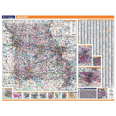 Missouri Highway City County map