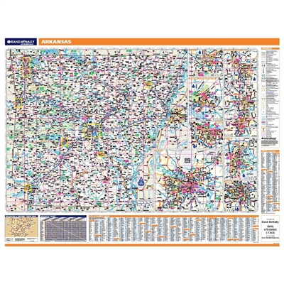 Arkansas Highway City County map