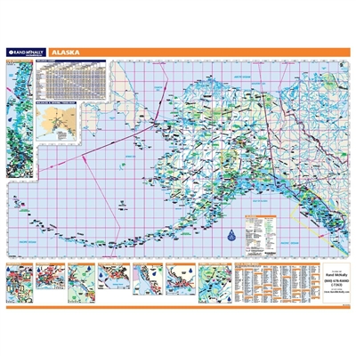 Alaska Highway City County map