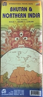Bhutan fold map