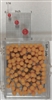 Yellow, medium, round-head MAP PINS 100/box. 1/8" head and 5/16" shaft length.