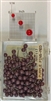 Purple color, medium, round-head Map Pins 100/box. 1/8" head and 5/16" shaft length.