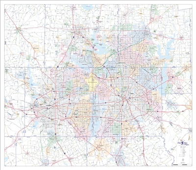 DFW Highways & Thoroughfares, Cities