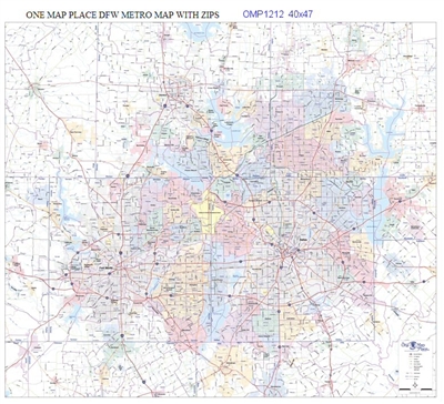 DFW Highways & Thoroughfares, Cities, Zip Codes