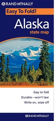 ALASKA Easy to fold map