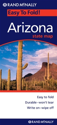 Arizona Easy to fold map