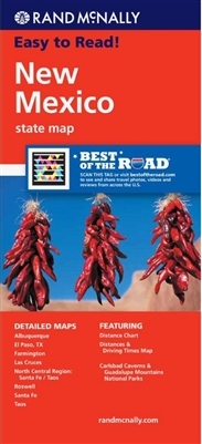 New Mexico fold map