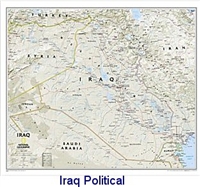 National Geographic Iraq map