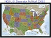 National Geographic U.S. Decorator Political Map sale