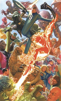 Marvelocity: Fantastic Four by Alex Ross