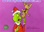 Production Cel of the Grinch with Max from the Grinch - CJCCS12