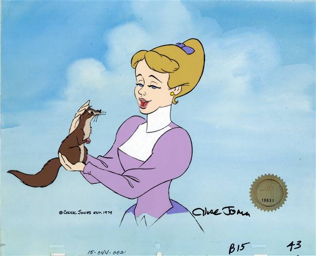 Original Production Cel of Rikki-Tikki-Tavi and Teddy's Mother from Rikki Tikki Tavi (1975)