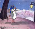 Production Cel of Tucker the mouse from Yankee Doodle Cricket