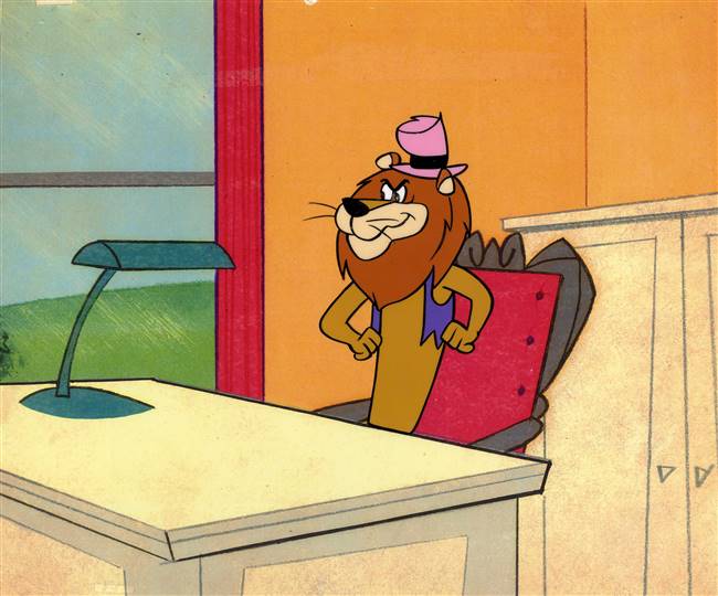 Production Cel of Lippy Lion from Lippy the Lion and Hardy Har Har