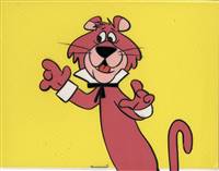 Original Production cel of Snagglepuss from Hanna Barbera (1960s)