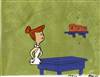 Original Production Cel of Wilma from The Flintstones (1960s)