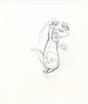 Publicity Drawing of Wally Gator from Hanna Barbera