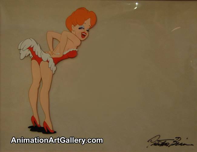 Production Cel of Red Hot from The Shooting of Dan McGoo