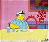 Original Production Cel of Chief Wiggum from The Simpsons Spin-Off Showcase (1997)