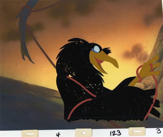 Original Production Cel of Jeremy from Secret of NIMH (1982)