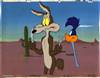 Original Production Cel of Wile E. Coyote and Road Runner from Warner Bros. (1990)