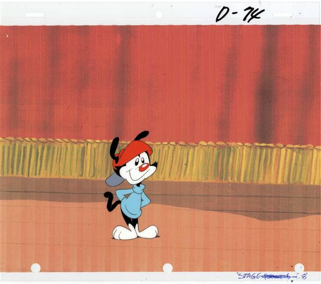 Original Production Cel of Wakko from Animaniacs (1990s)