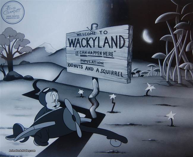 Limited Edition Cel: Welcome to Wackyland