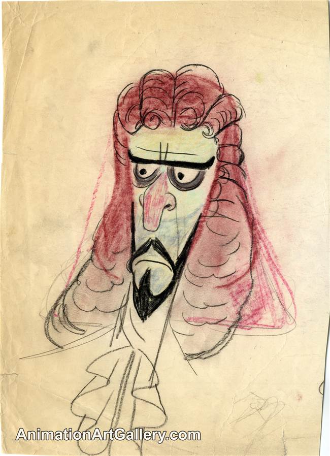 Concept Piece of Captain Hook from Peter Pan