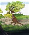 Original Production Cel of Kanga from Winnie the Pooh  And The Honey Tree (1966)