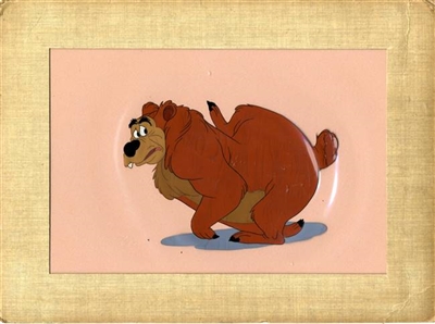 Original Disneyland Production Cel set-up of Humphrey the Bear (1950s)