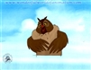 Original Production Cel of Big Mama Owl from the Fox and the Hound (1981)