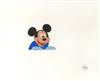 Original Production Cel and Matching Drawing of Mickey Mouse from Mickey's 60th Birthday (1988)