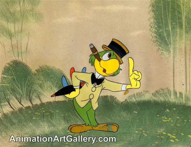 Disneyland Cel Set-up of Jose Carioca from Disney Television (c. 1970s)